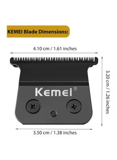 Kemei Replacement Blades For Km-2299 Professional Shaver - Spare Parts  - Image 5