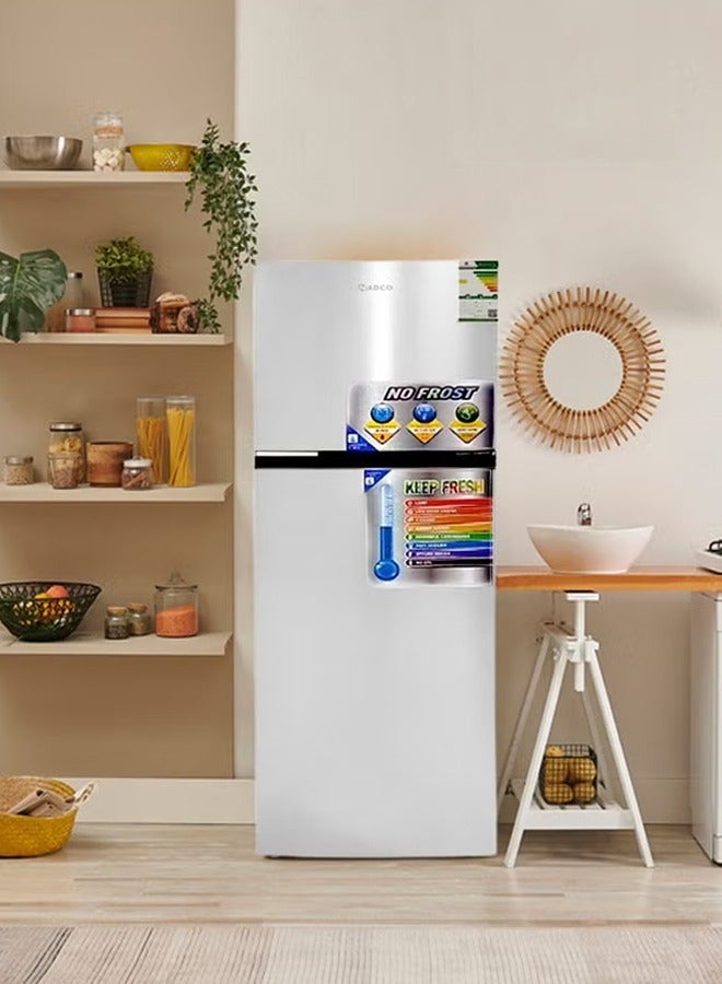 Nadco Refrigerator 11.4 Feet -  Steam - Steel - 355 L NC355NF Silver - Image 3