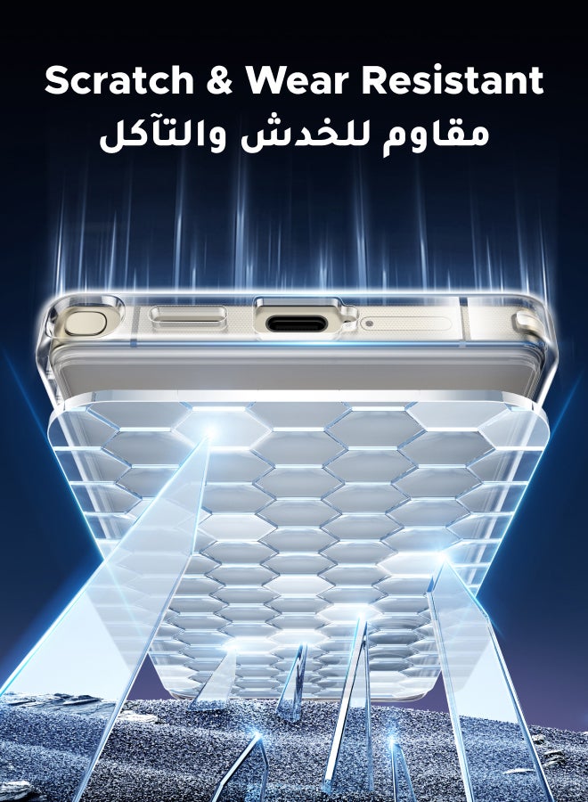 Galaxy S25 Ultra Case Clear, iCrystal Tech, Drop Protection, Effectively Delays Yellowing Case, Hard Back Cover, Shockproof Edge Slim Phone Case, Designed for Samsung Galaxy S25 Ultra, Clear - pnsku/N70144646V/45/_/1740145658/fc1e414b-8587-49f9-bba2-749090c576fc