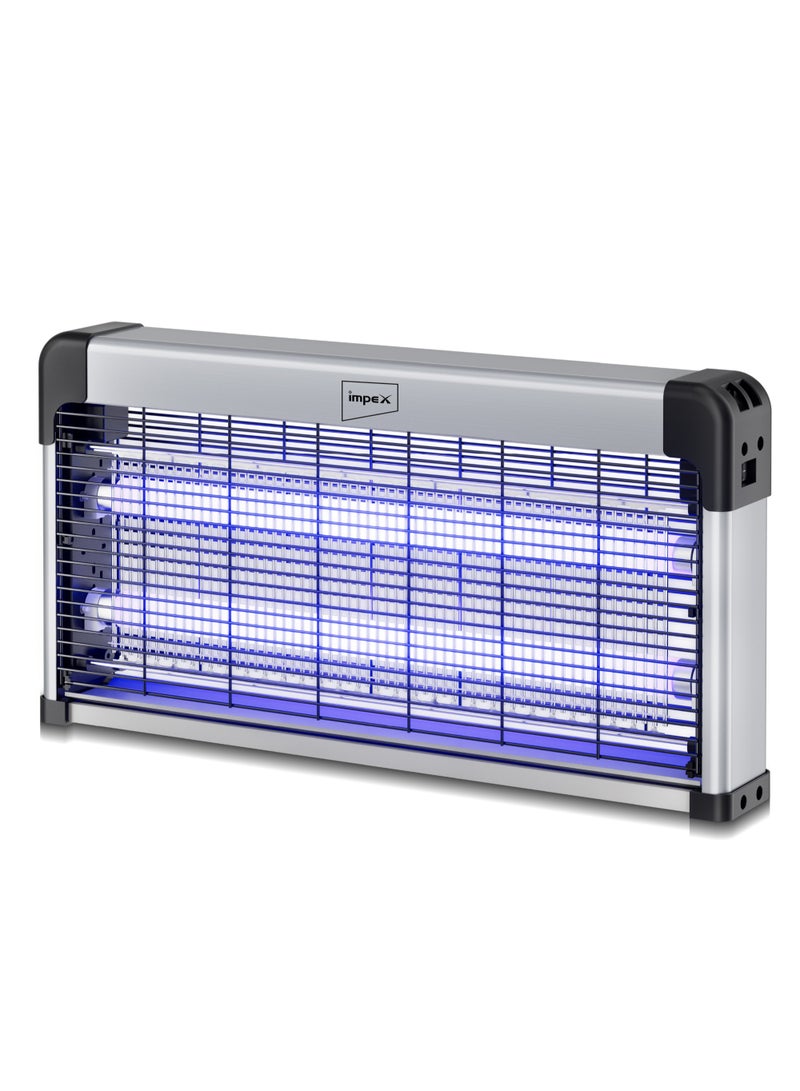 Impex Insect Killer Electric with 2 x 15W UV Tubes, 38W Power, Automatic Pest Control, Pollution-Free, Non-Toxic Fume-Free Design, Advanced Technology, Easy to Install and Clean - 38 W IK 4606 Multicolor - Image 1