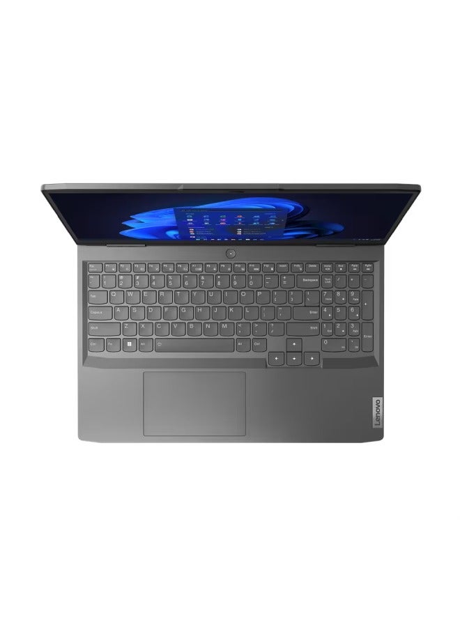 Lenovo LOQ Gaming With 15.6-Inch Full HD(1920x1080) Display,Core i7-12650HX Processor/16GB RAM DDR5/512GB SSD/6GB NVIDIA GeForce RTX 4050 Graphics/DOS(Without Windows)/ Arabic Luna Grey  - Image 4