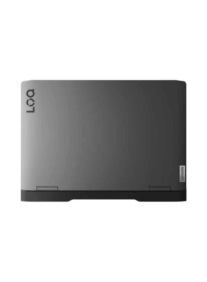 لينوفو - LOQ Gaming With 15.6-Inch Full HD(1920x1080) Display,Core i7-12650HX Processor/16GB RAM DDR5/512GB SSD/6GB NVIDIA GeForce RTX 4050 Graphics/DOS(Without Windows)/ Arabic Luna Grey - Image 1