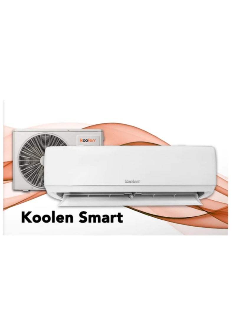 Koolen Split Air Conditioner, Cold, 11,900BTU, Wi-Fi - KOSACS12KC 4 kW KOSACS12KC White - Image 2
