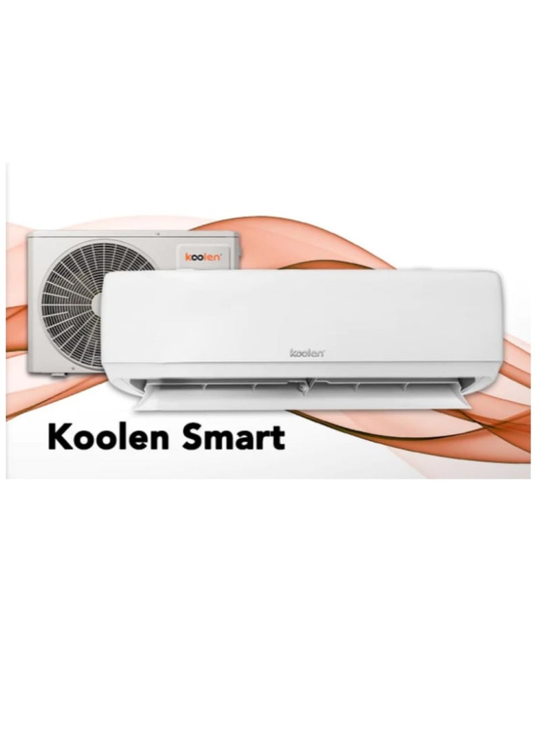 كولن Koolen Split Air Conditioner, Hot&Cold, 22,500BTU, Heating 6.5KW, Wi-Fi - KOSACS24KHC 6.5 kW KOSACS24KHC White  - Image 2