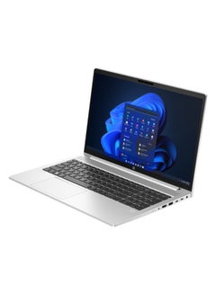 إتش بي EliteBook 840 G11 Laptop With 14 Inch WUXGA (1920x1200) Display IPS,Intel Core Ultra 7-155U Processor/16GB RAM DDR5/512GB SSD/ Windows 11 Pro/ English/Arabic Silver  - Image 2