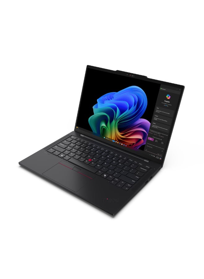 Lenovo ThinkPad T14s  Laptop with 14-Inch WUXGA (1920x1200) Display,Snapdragon X Elite X1E-78-100 Processor/32GB RAM/1TB SSD/Qualcomm Adreno GPU/Windows 11 Pro English/Arabic Black  - Image 2