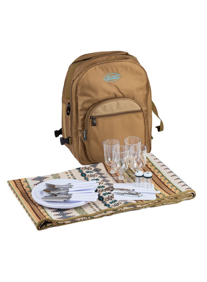 AL RIMAYA Picnic BACKPACK SET - AL RIMAYA 4.0kg - Image 4
