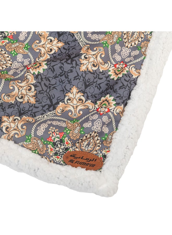 الرماية Microfiber Sherpa Blanket - AL RIMAYA 0.98kg  - Image 2