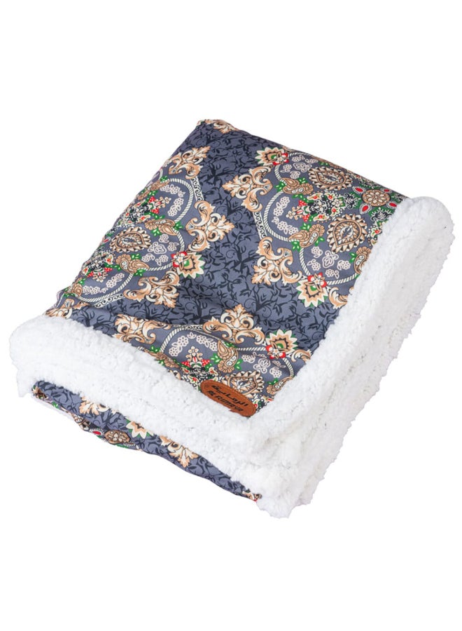 الرماية Microfiber Sherpa Blanket - AL RIMAYA 0.98kg  - Image 1