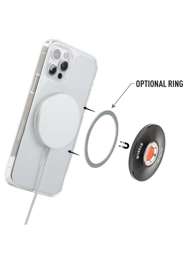 نايت آيز Stoms-01-r8 Steelie Orbiter Plus Magnetic Socket Plus Metal Ring - Nite Ize 0.0kg - Image 3