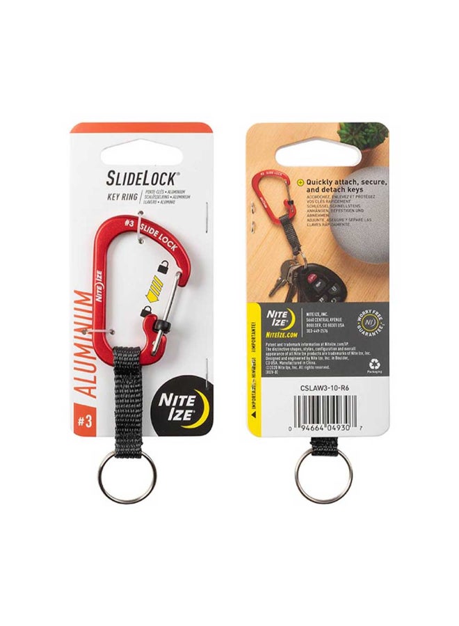 نايت آيز حلقة مفاتيح كارابيني مغلقة مع حزام - نايت آيز - Image 2