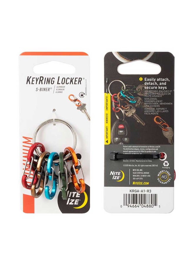 نايت آيز Key Ring With 5 MicroLock Carabiners - Nite Ize 0.0kg - Image 4