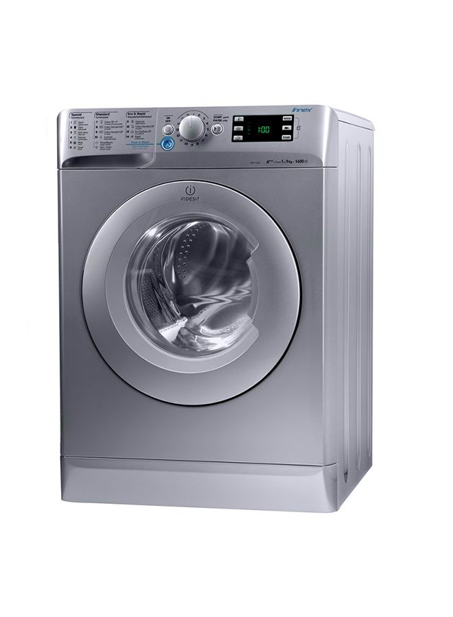 إندست Indesit Washer Front Load - 9 Kg Washing - 16 Programs - 9 kg 1850 W XWE91283X 60HZ silver  - Image 2