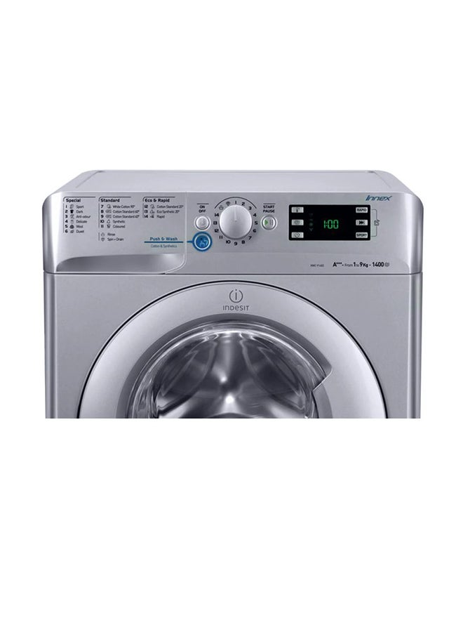 إندست Indesit Washer Front Load - 9 Kg Washing - 16 Programs - 9 kg 1850 W XWE91283X 60HZ silver  - Image 3