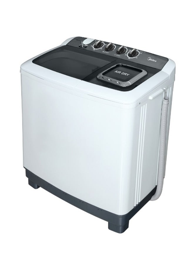 مديا Midea Top Load Twin-Tub Washing Machine 10Kg Washer/4.6Kg Dryer - White - TW100ADNB TW100ADNB White  - Image 1