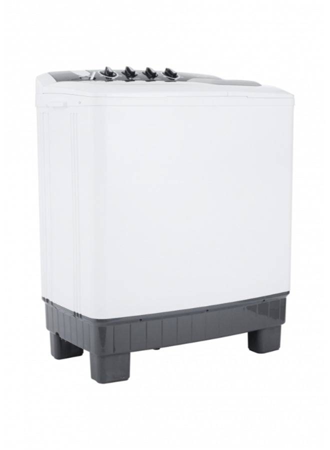 مديا Midea Top Load Twin-Tub Washing Machine 10Kg Washer/4.6Kg Dryer - White - TW100ADNB TW100ADNB White  - Image 2