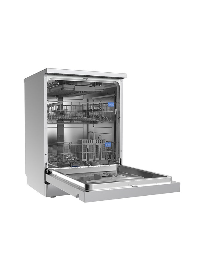 مديا Midea Dishwasher - 10 Programs - 14 Place Settings - Silver - WQP14W5233CS 14 kg WQP14W5233CS silver - Image 3