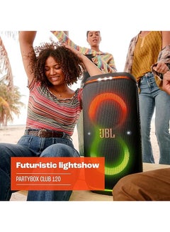 JBL PartyBox Club 120 Wireless Party Speaker,  + Digital wireless microphones + PARTYLIGHT BEAM Bluetooth projection party light JBLPBCLUB120UK+JBLPBWIRELESSMIC+JBLPLBEAMEU Black  - Image 3