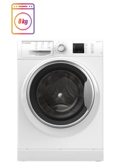 أريستون Ariston Washer Front Load - 8 Kg Washing - 15 programs - White - NM10823WS60hz 8 kg NM10823WS60HZ White  - Image 1