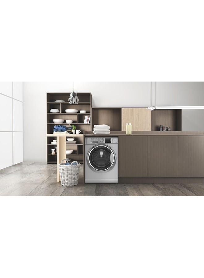 أريستون Ariston Front-Load Combo Washer/Dryer, 16/13 Programs- 6/9kg Capacity NDB96SSEX60HZ White  - Image 2