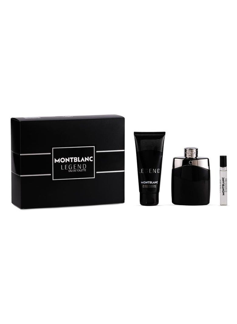 MONTBLANC Mont Blanc Legend For Men EDT Gift Set 100ml 