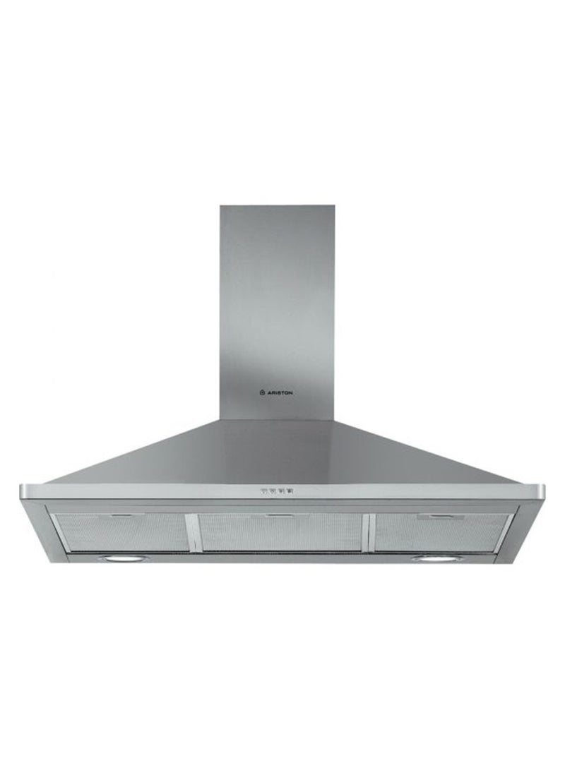 Ariston - Ariston Built-In Hood, 90CM, Inox- AHPN9.4FLMX 145 W AHPN9.4FLMX Silver - Image 1