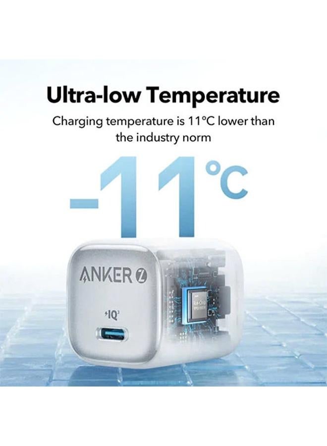 Anker Zolo 20w -Nano III Fast Charger for iPhone 15-16 Series, PPS, PIQ 3.0, Foldable, 20w Blue  - Image 3