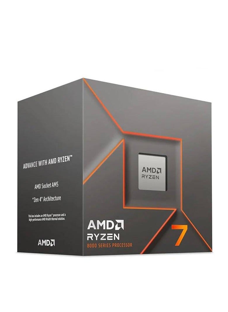 AMD CPU AMD Rayzen 7 8700 F Box  - Image 3