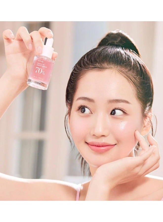 Anua Peach 70% Niacinamide Serum 30mlx2 (Pack of 2), Glow Booster Serum 60ml  - Image 3