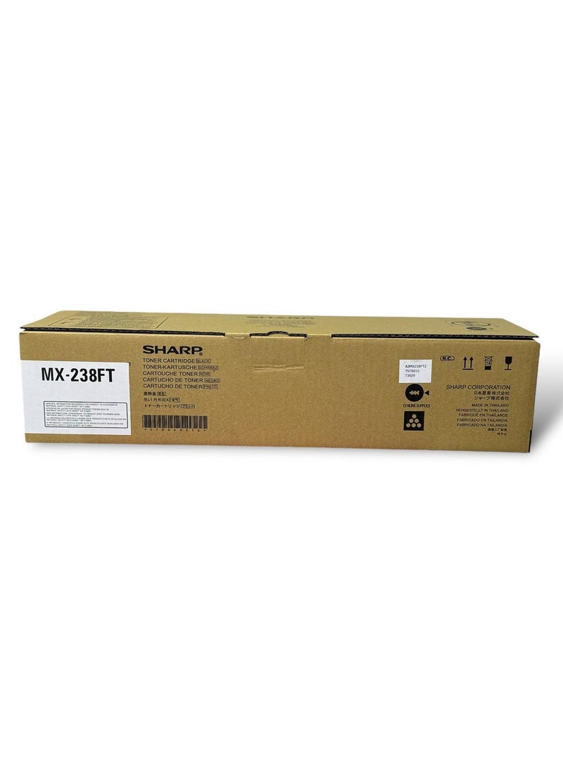 شارب Toner MX-238FT 10,000 Pages yield / AR6020/6018/6023 | Black  - Image 1
