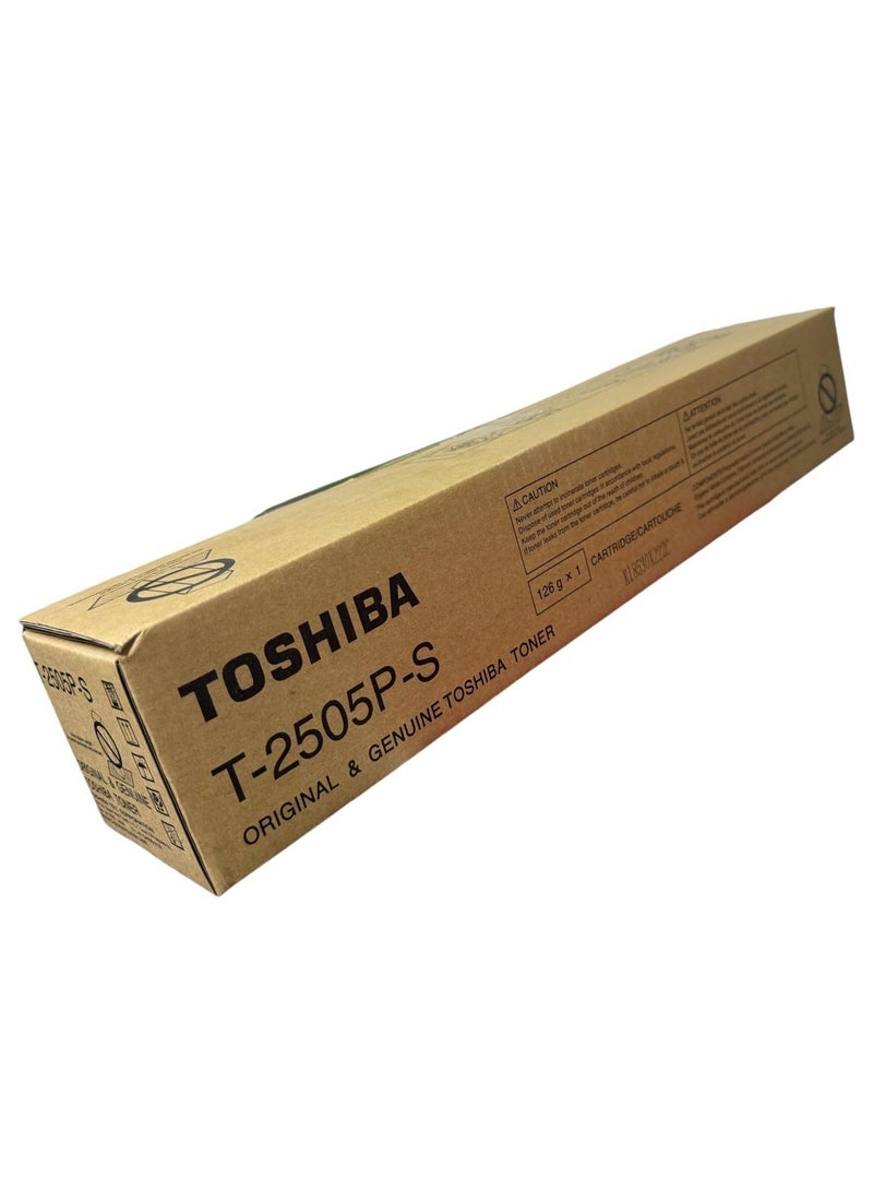 Toshiba Toner T-2505PS 7,500 Pages yield / E2505/2505H/2505F | Black  - Image 1