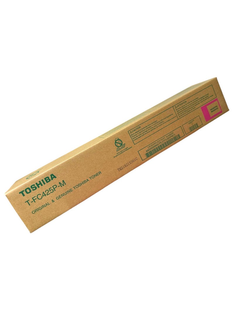 Toshiba Toner T-FC425P 24,500 Pages yield / 2020AC/2520AC/3025AC/3525AC/5525AC | Magenta - Image 1