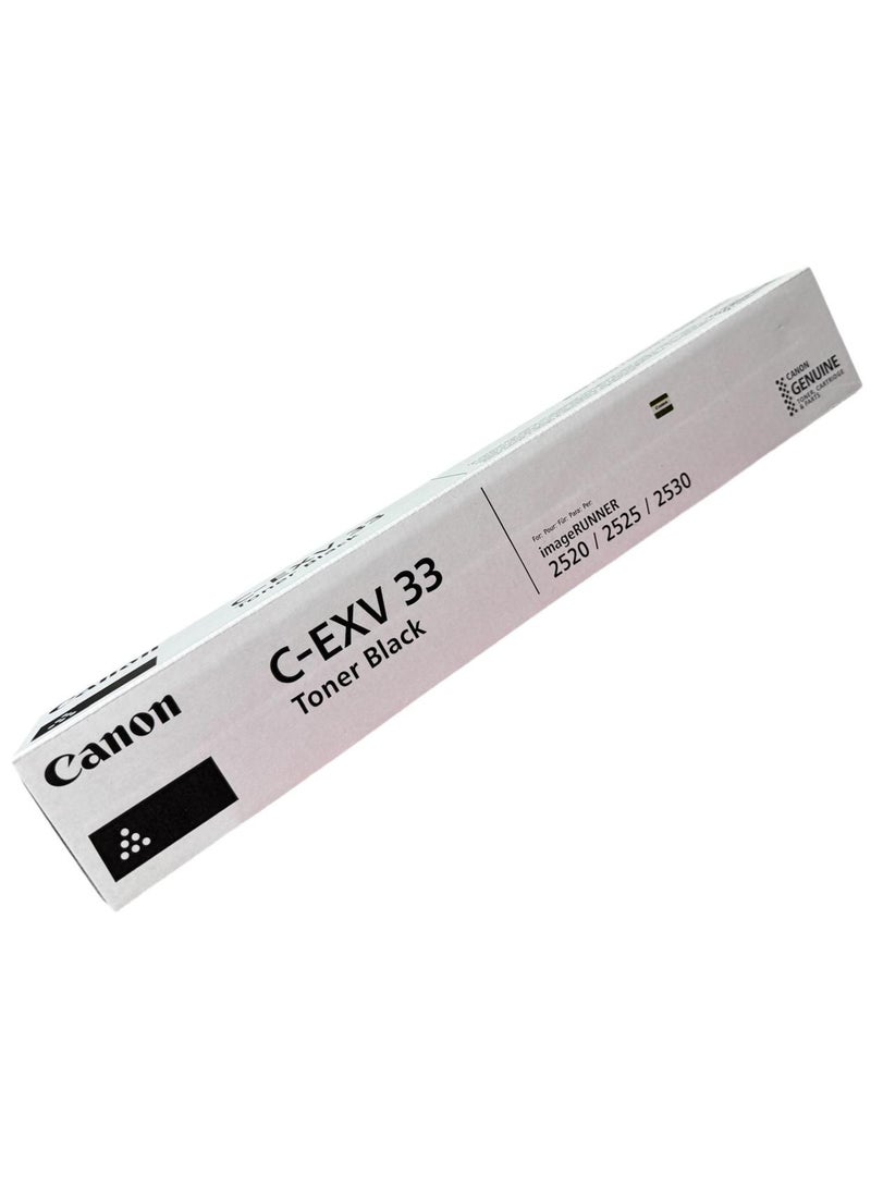Canon Toner C-EXV 33 14,500 Pages yield / IR2520/IR2525/IR2525/IR2530 | Black  - Image 1