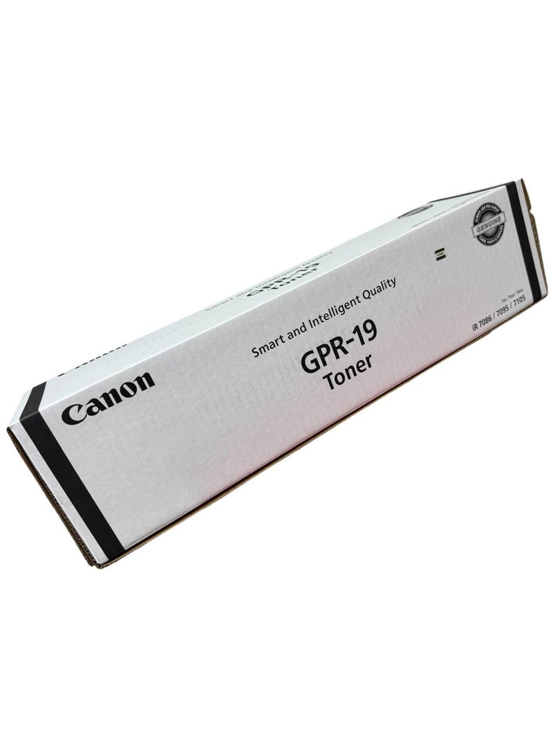 كانون Toner GPR-19 45,000 Pages yield / 7086/7095 | Black - Image 1