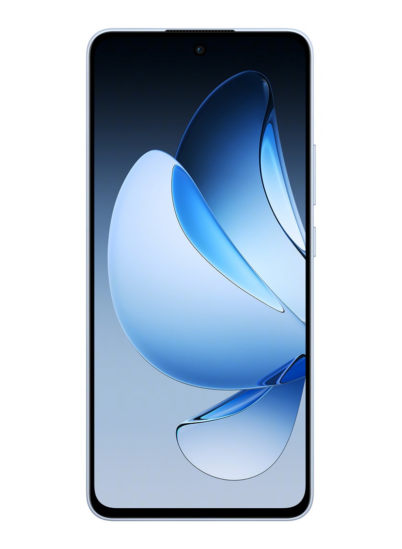 أوبو - Reno13 F AI Phone Dual SIM 5G 512GB 12GB RAM Skyline Blue + Oppo Enco Buds3Pro + Headphones - Middle East Version - Image 1