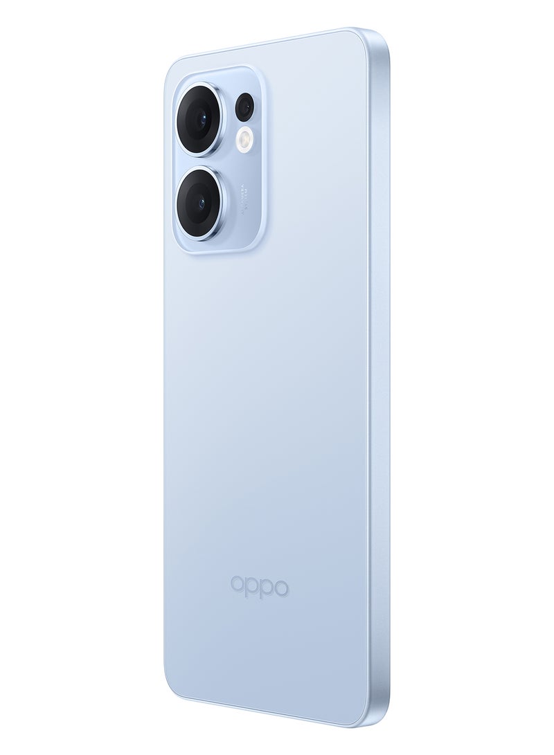 OPPO - Reno13 F AI Phone Dual SIM 5G 256GB 12GB RAM Skyline Blue + Gift Box - Middle East Version - Image 1