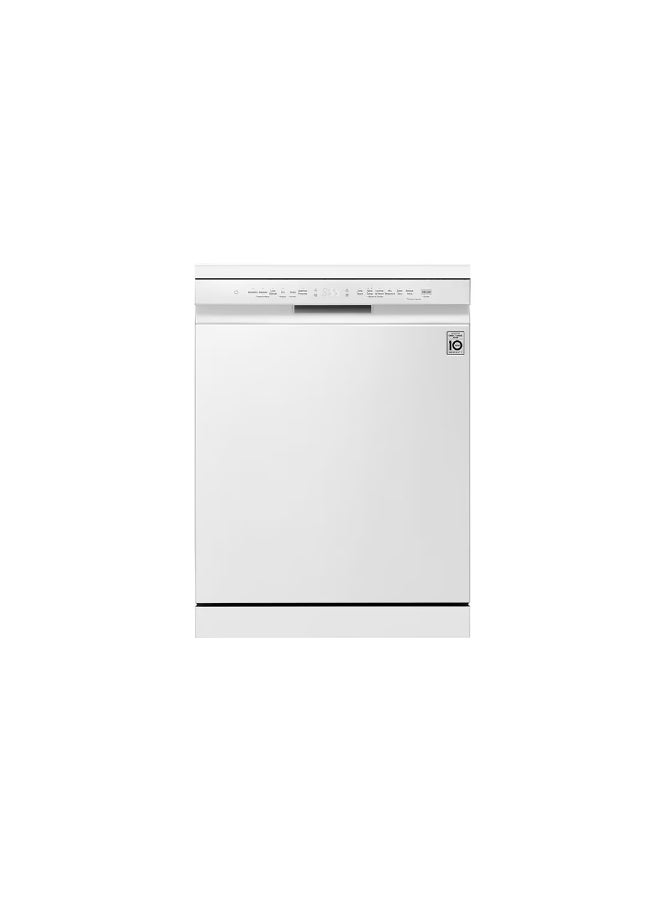 إل جي غسالة صحون لـ 14 مكان | TrueStream™ | QuadWash™ | EasyRack™ Plus | محرك مباشر عاكس | SmartThinQ™-DFC513FW - Image 1