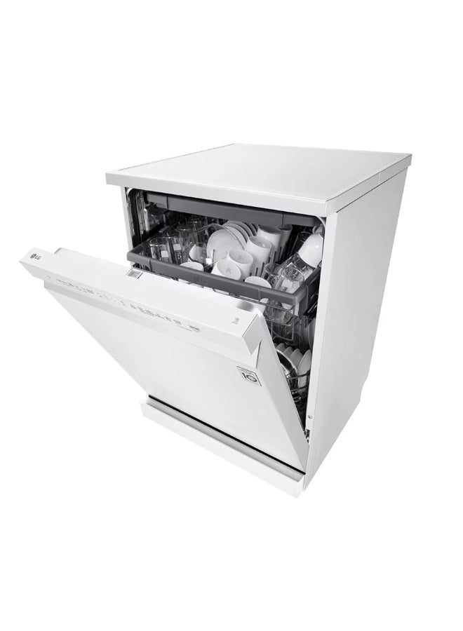 إل جي غسالة صحون لـ 14 مكان | TrueStream™ | QuadWash™ | EasyRack™ Plus | محرك مباشر عاكس | SmartThinQ™-DFC513FW - Image 5