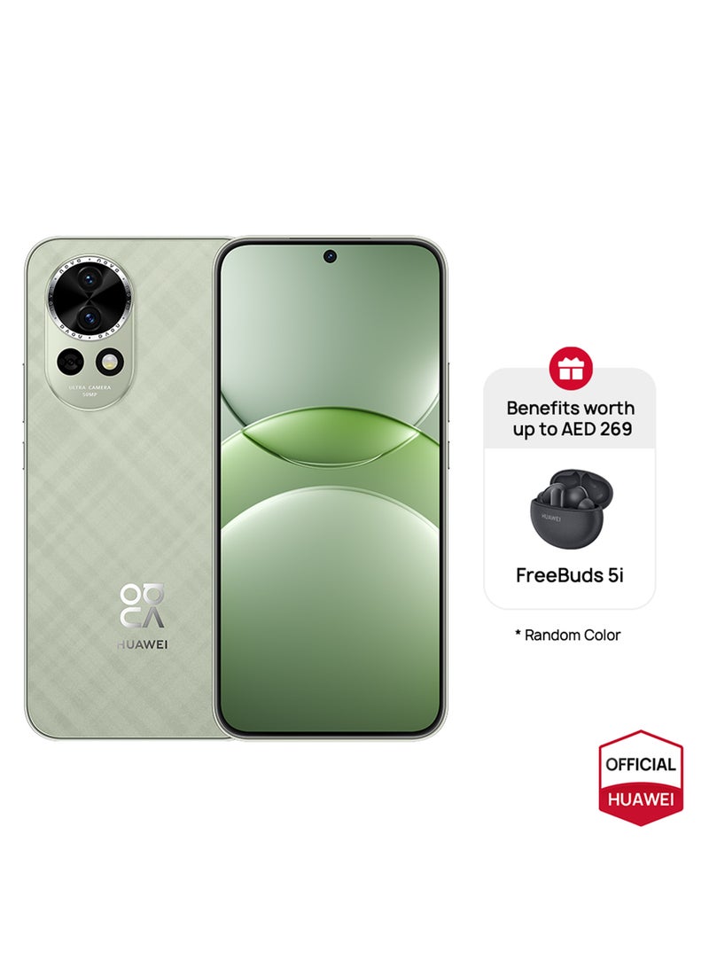 HUAWEI nova 13 Dual SIM Green 12GB RAM 256GB 4G + Gifts - Middle East Version  - Image 1