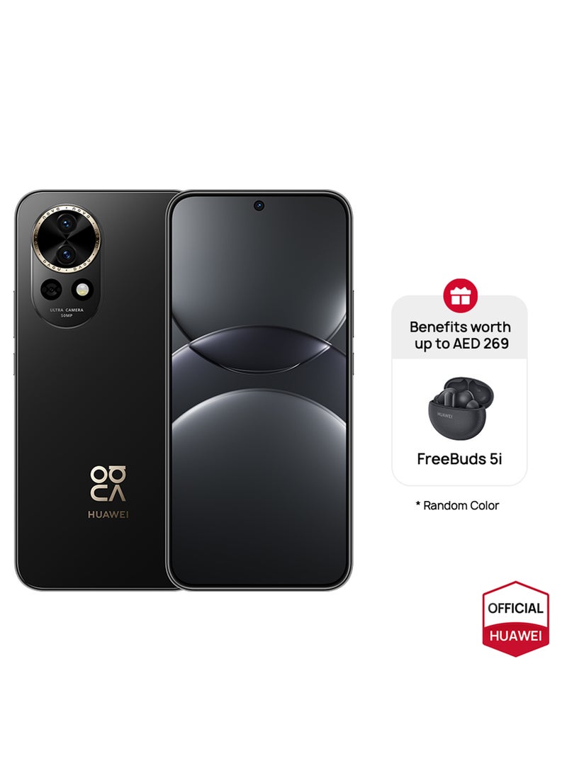 HUAWEI nova 13 Dual SIM Black 12GB RAM 256GB 4G + Gifts - Middle East Version  - Image 1