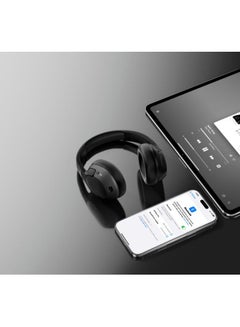belkin SoundForm Isolate Wireless Headphones  Active Noise Cancellation, High-Quality Sound, 60-Hour Battery Life, Foldable  Comfortable Design Beige  - Image 5