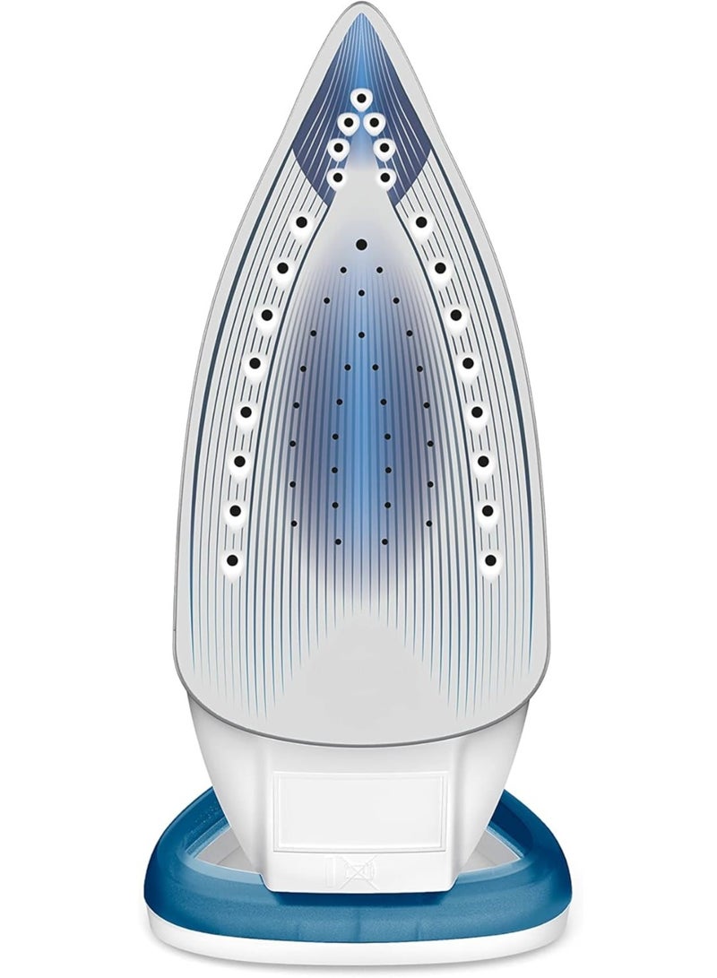 Tefal - Steam Iron 220 Gmin XL Water Tank 270 ml 2700 W FV5751E2 Aqua Blue - Image 1