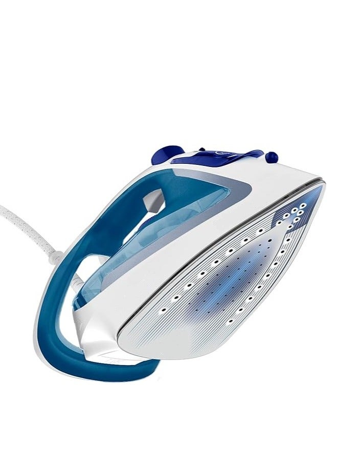 Tefal - Steam Iron 220 Gmin XL Water Tank 270 ml 2700 W FV5751E2 Aqua Blue - Image 1