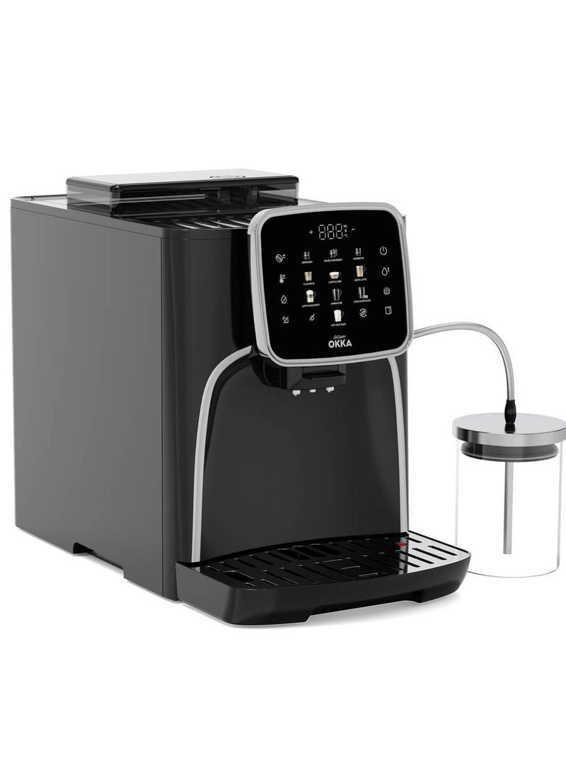 Arzum Okka Espresso Pro M fully Automatic Espresso Machine,1.8L Water Capacity, Double Espresso,Americano, Cold Americano, Cappuccino, Latte Macchiato, Milk Foam,1 year Manufacturing warranty 1.8 kg 1450 W OK0028-05 Copper  - Image 5