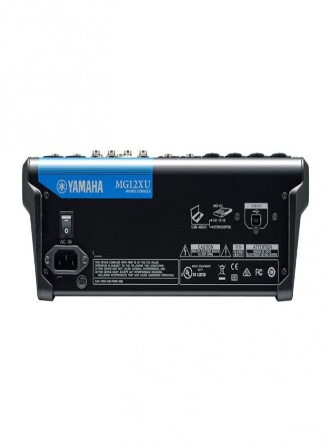 Yamaha Mixing Console MG12XU black - Image 1