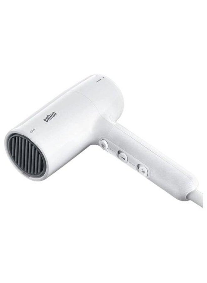 BRAUN Hd21 Hair Dryer2100 Watts  Hot  Cold With Nozzle  - Image 2