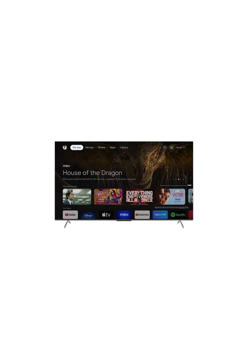 4K Smart Deep Chroma Frameless TV 75 Inch Built-In Receiver 4T-C75FN6EX 4T-C75FN6EX Black
