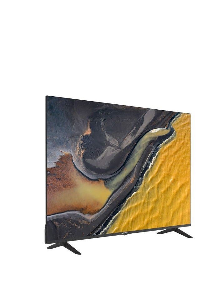 تورنيدو 4K Smart Frameless DLED TV 55 Inch 55US4600E 55US4600E Black - Image 2