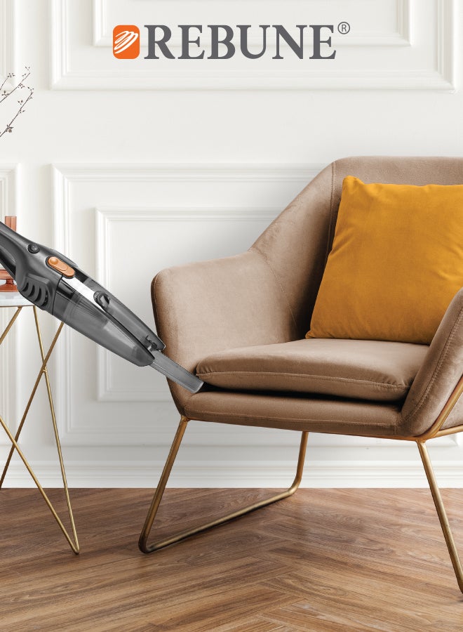 ريبون A corded vacuum cleaner with 600 watts of power, easy to carry and use by hand, combining powerful performance, comfort, and practical design 600 W RE-9-032 Black  - Image 3