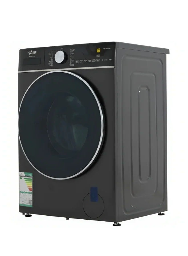 SREEN Front Load Washing Machine 12 kg SRWM-12K-FAS Silver